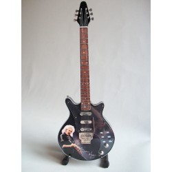 Guitare miniature Brian May signature - Queen vue globale de face