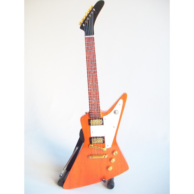 The Edge Gibson Explorer Miniature Guitare R/éplique 