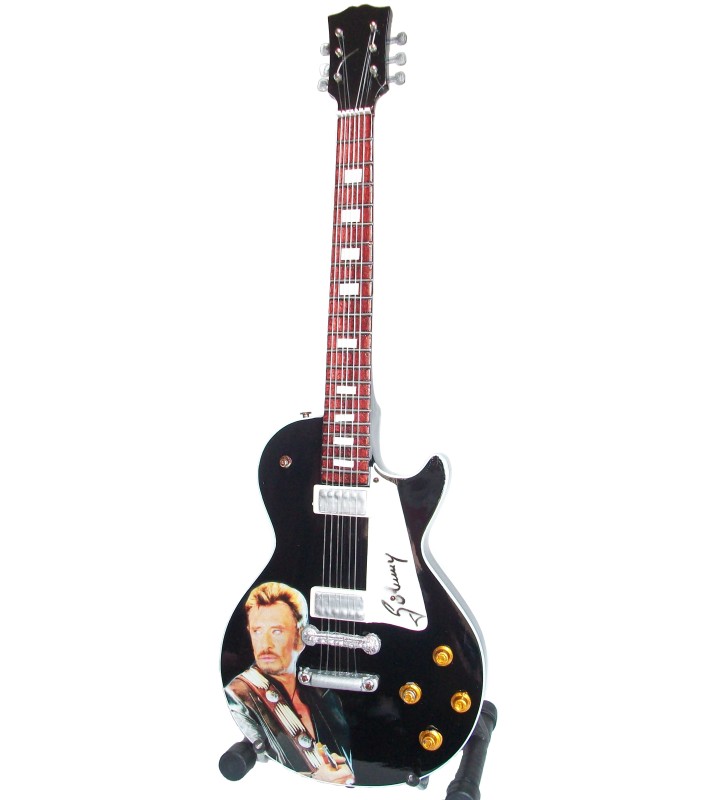 Guitare miniature Gibson Les Paul Johnny Hallyday