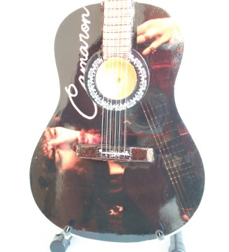 Guitare miniature classique camaron gros plan de face