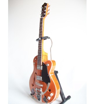 Guitare miniature relic custom shop Brian Setzer vue globale de gauche