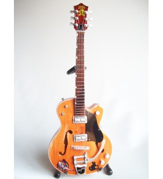 Guitare miniature relic custom shop Brian Setzer vue globale de face