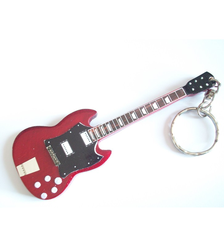 Décapsuleur Guitare SG Angus Young (AC/DC) - Rouge Inoxydable - Neuf