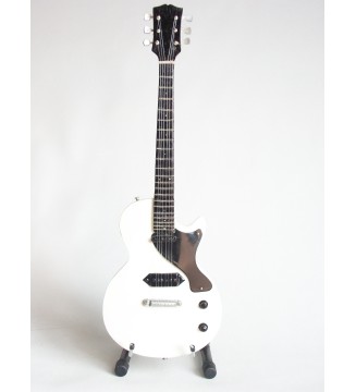 Guitare miniature Les Paul Junior Billie Joe Armstrong Green day vue de face plan general