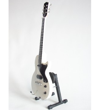 Guitare miniature Les Paul Junior Billie Joe Armstrong Green day vue general de coté