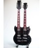 Guitare miniature SG double...