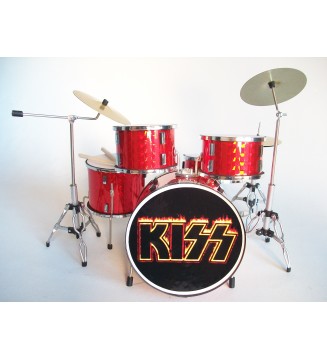 Batterie miniature Rouge KISS