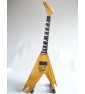Guitare miniature Jackson double V de Vinnie Vincent de Kiss vue globale de face