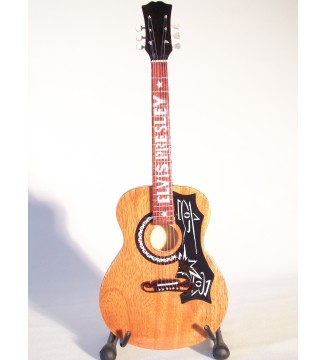 Guitare miniature acoustique Gibson Elvis Presley vue globale de face